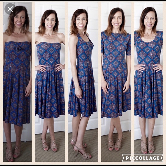 ππΈπΌ Lularoe Nicole dressβΌοΈSee ways to wear itβ¬οΈ - Picture 6 of 6
